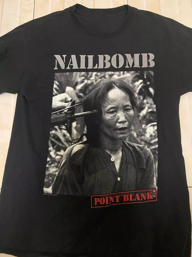 Maglietta popolare nailbomb - maglietta,