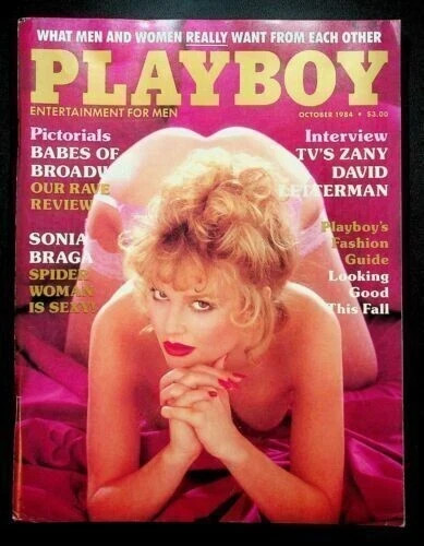 Playboy magazine october - magazine, 1984